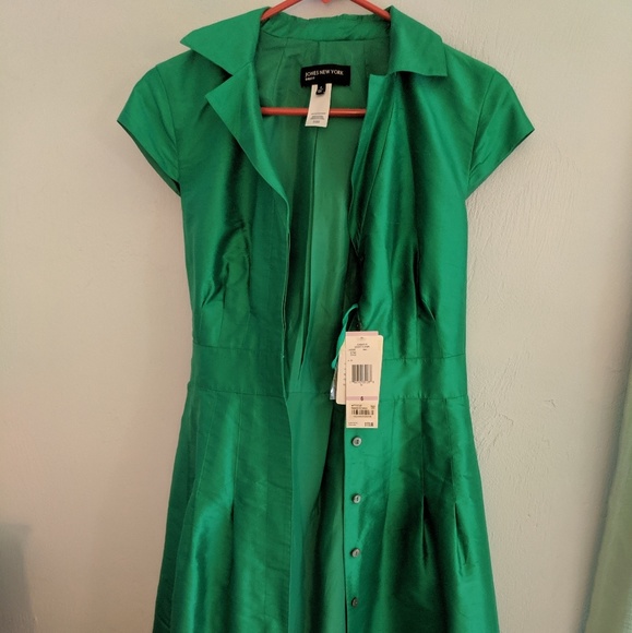Jones New York Emerald Green Dress- NWT! - Picture 6 of 6